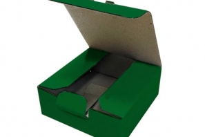order boxes of green color
