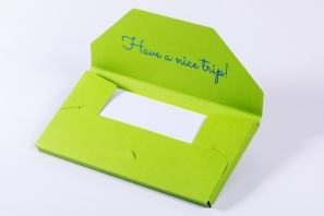 изготовление картонного конверта
